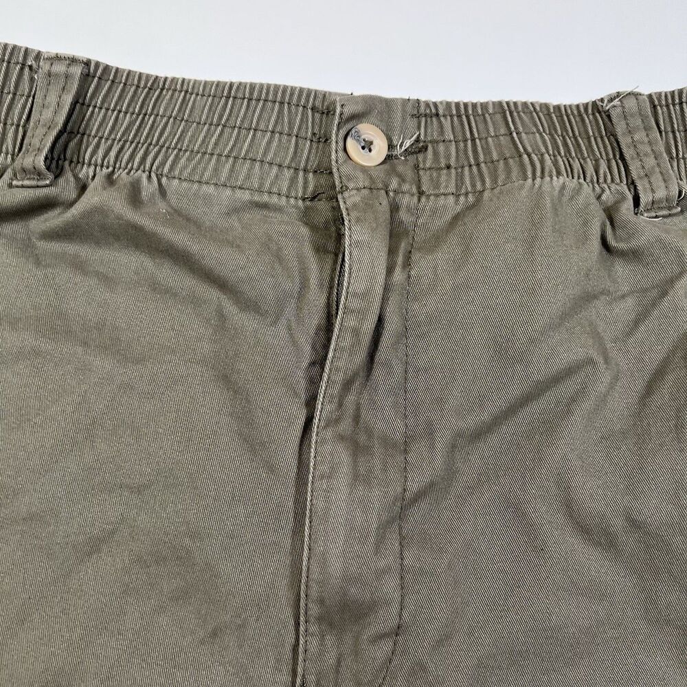 Harbor Bay DXL Elastic Waist 100% Cotton Shorts Men's Big and Tall 2XL - Picture 6 of 14